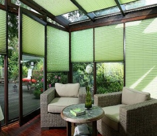 Plisé pro zimní zahrady