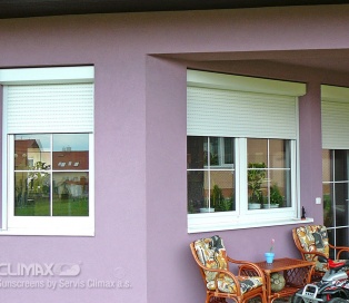 Předokenní roleta do plastových oken a eurooken