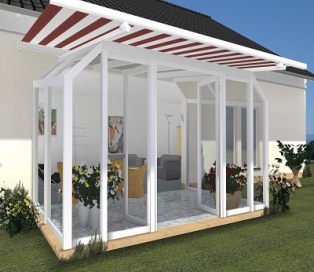 Markýza na zimní zahradu Wenga